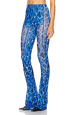 KNWLS Halcyon Legging in Aqua Leo, view 3, click to view large image.