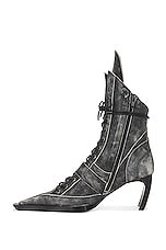 KNWLS Serpent Boot in Moto Black, view 5, click to view large image.