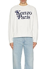 Kenzo By Verdy Classic Sweater in Off White, view 3, click to view large image.