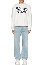 Kenzo By Verdy Classic Sweater in Off White, view 4, click to view large image.