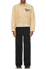 Kenzo By Verdy Short Blouson in Camel, view 4, click to view large image.
