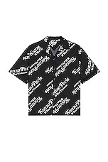 Kenzo By Verdy Short Sleeve Shirt in Black, view 1, click to view large image.