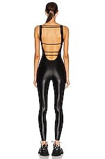 KORAL Jet Infinity Jumpsuit in Black, view 4, click to view large image.