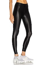 KORAL Lustrous High Rise Legging in Black, view 2, click to view large image.