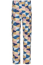 Kardo Lisboa Trouser in Small Patch Work, view 2, click to view large image.
