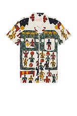 Kardo Chintan Shirt in Rabari Applique, view 1, click to view large image.