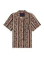 Kardo Ronen Shirt in Crochet Block Print, view 1, click to view large image.