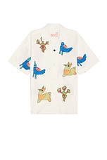 Kardo Ronen Shirt in Gond Painting, view 1, click to view large image.