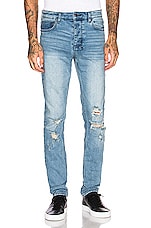 Ksubi Chitch Skinny Jean in Philly Blue, view 1, click to view large image.