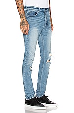 Ksubi Chitch Skinny Jean in Philly Blue, view 2, click to view large image.