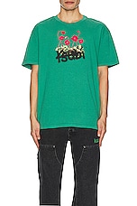 Ksubi Grass Cutter Biggie Tee in Green, view 4, click to view large image.