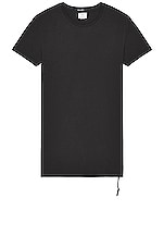 Ksubi Seeing Lines Tee in Black, view 1, click to view large image.