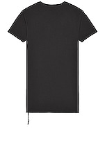 Ksubi Seeing Lines Tee in Black, view 2, click to view large image.