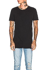 Ksubi Seeing Lines Tee in Black, view 3, click to view large image.