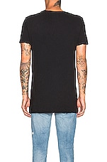 Ksubi Seeing Lines Tee in Black, view 5, click to view large image.