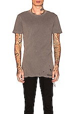Ksubi Sioux Tee in Grey, view 3, click to view large image.