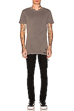 Ksubi Sioux Tee in Grey, view 7, click to view large image.