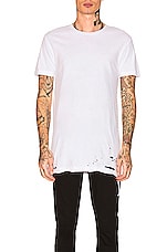 Ksubi Sioux Tee in White, view 1, click to view large image.