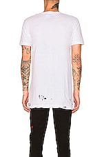 Ksubi Sioux Tee in White, view 3, click to view large image.