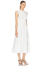 KHAITE Wes Dress in White, view 2, click to view large image.