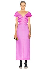 KHAITE Ima Dress in Orchid, view 1, click to view large image.