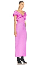 KHAITE Ima Dress in Orchid, view 2, click to view large image.