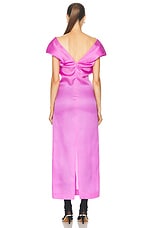 KHAITE Ima Dress in Orchid, view 3, click to view large image.