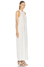 KHAITE Vernetta Dress in Cream, view 2, click to view large image.