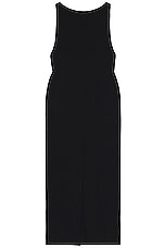 KHAITE Evelyn Dress in Black, view 2, click to view large image.