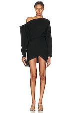 KHAITE Juniper Dress in Black | FWRD