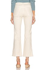 KHAITE Vivian Bootcut Flare Jean in Denim Ivory, view 3, click to view large image.