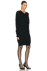 KHAITE Marano Sweater in Black, view 2, click to view large image.