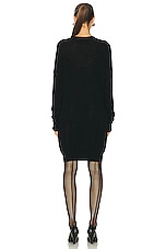 KHAITE Marano Sweater in Black, view 3, click to view large image.