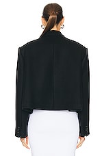 KHAITE Raymond Jacket in Black, view 3, click to view large image.