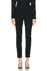 KHAITE Waylin Pant in Black, view 1, click to view large image.