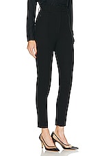 KHAITE Waylin Pant in Black, view 2, click to view large image.