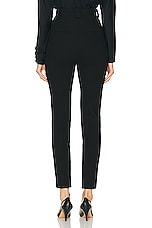 KHAITE Waylin Pant in Black, view 3, click to view large image.