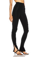 KHAITE Ronnie Legging in Black, view 2, click to view large image.