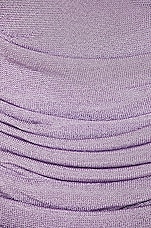 KHAITE Draitton Skirt in Lavender, view 5, click to view large image.