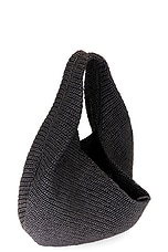 KHAITE Olivia Large Hobo Bag in Black, view 5, click to view large image.