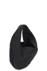 KHAITE Olivia Hobo Medium Bag in Black, view 5, click to view large image.