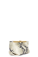 KHAITE Aimee Clutch in Natural, view 4, click to view large image.