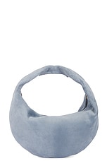 KHAITE Olivia Hobo Medium Bag in Lead, view 3, click to view large image.