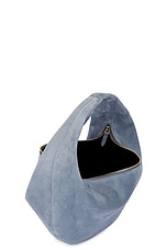 KHAITE Olivia Hobo Medium Bag in Lead, view 5, click to view large image.