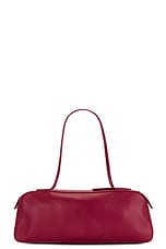 KHAITE Simonea Shoulder Bag in Oxblood, view 2, click to view large image.