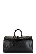 KHAITE Pierre Weekend Bag in Black, view 3, click to view large image.