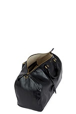 KHAITE Pierre Weekend Bag in Black, view 6, click to view large image.