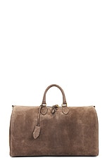 KHAITE Pierre Weekend Bag in Toffee, view 2, click to view large image.