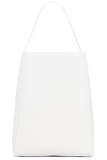 KHAITE Frida Hobo Bag in Optic White, view 3, click to view large image.