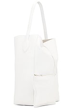 KHAITE Frida Hobo Bag in Optic White, view 4, click to view large image.